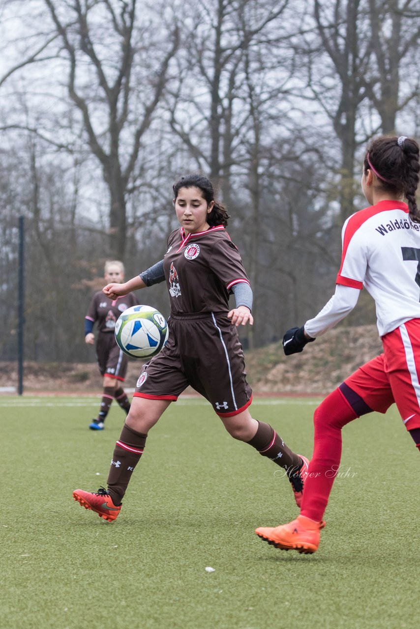 Bild 191 - B-Juniorinnen Walddoerfer - St.Pauli : Ergebnis: 4:1